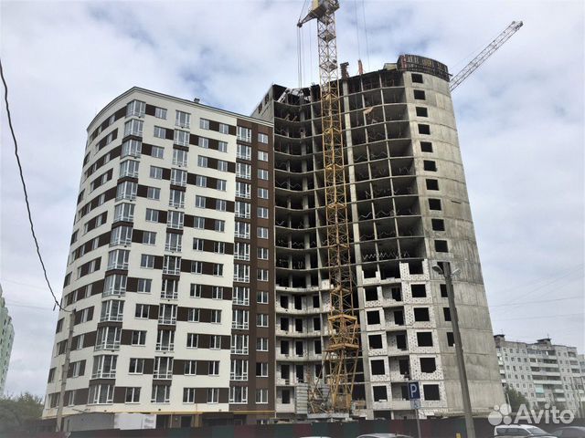 2-к квартира, 59.5 м², 6/14 эт.