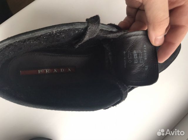 Сапоги prada