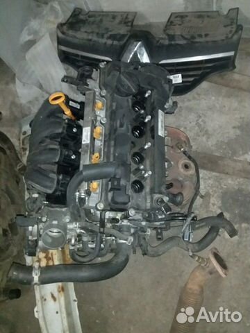 Двигатель хундай салярис 2 Рио 4 1.4 2018г