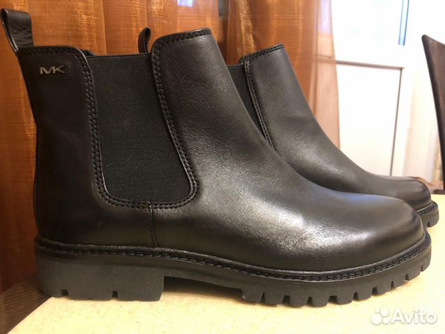 Мужские ботинки, кожа новые michael kors