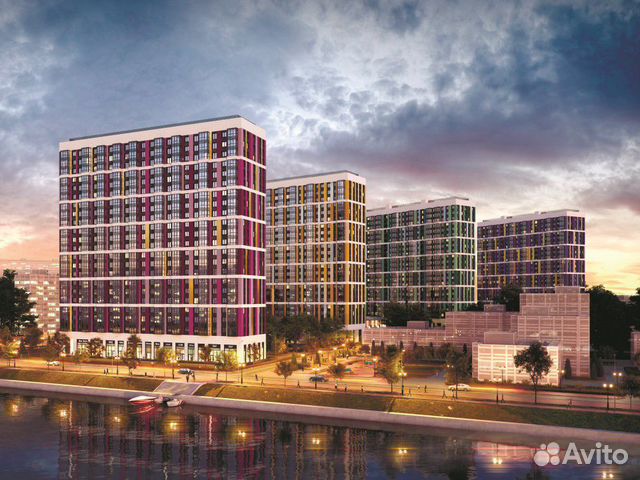 1-к квартира, 43.6 м², 17/22 эт.