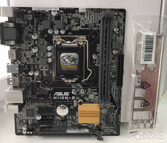 Intel H110 + Intel G3930 2.9 Ггц два ядра + Cooler Intel H110 + Intel G3930 2.9 Ггц два ядра + Cooler