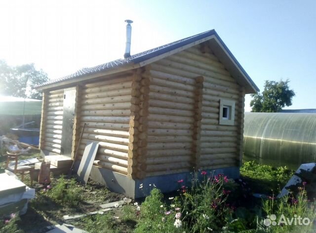 Сруб бани (шестистенок 6Х4) Сруб бани (шестистенок 6Х4)