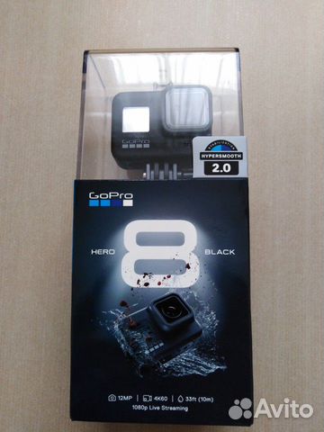 Экшн-камера GoPro hero8 Black chdhx-801-RW