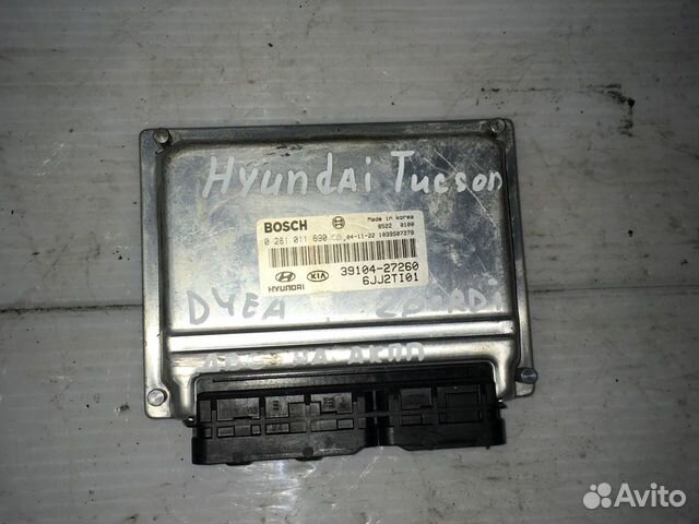 Эбу 0281011690 Hyundai Tucson D4EA 2.0crdi