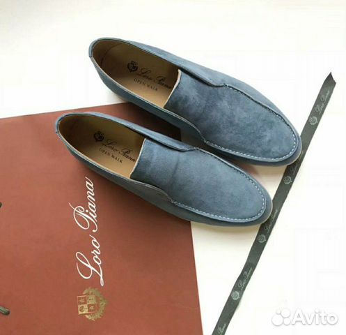 Лоферы замшевые Loro Piana Лоферы замшевые Loro Piana
