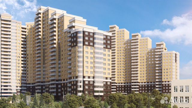 1-к квартира, 40.4 м², 21/22 эт.