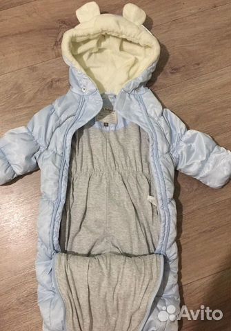 Демисезонный комбинезон и шапочка Baby Go Демисезонный комбинезон и шапочка Baby Go