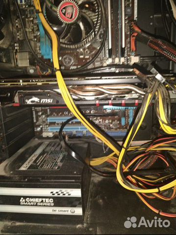 Игровой пк i5-2500/8gb/r9 380 2gb