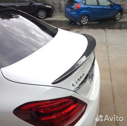 Спойлер Mercedes C 205 AMG черный мерседес