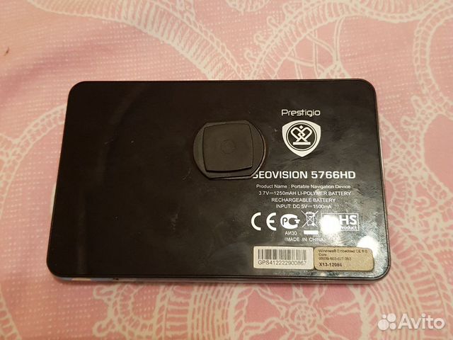 Навигатор Prestigo geovision 5766hd Навигатор Prestigo geovision 5766hd