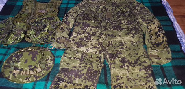Комплект датской камуфляжной формы М/84-Flecktarn