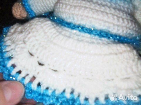 Игрушка, для девочек, вязала сама, высота 25 см