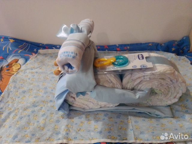 Мотоцикл из подгузников Мотоцикл из подгузников