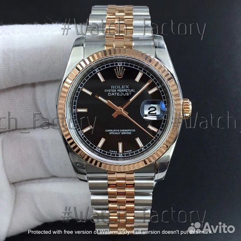 Часы мужские Rolex Datejust ETA 41mm 