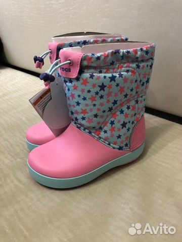 Crocs новые сапоги С10