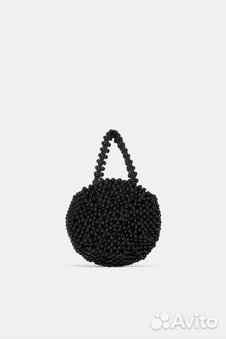 Сумка из бусин zara