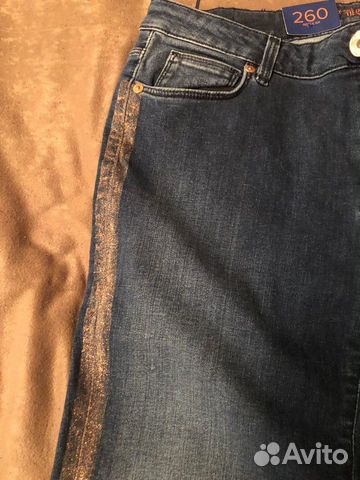 Джинсы Trussardi (с лампасами) новые Джинсы Trussardi (с лампасами) новые