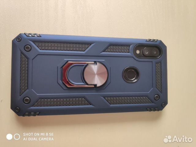 Xiaomi redmi note 7 с новыми чехлом и 2 стеклами в