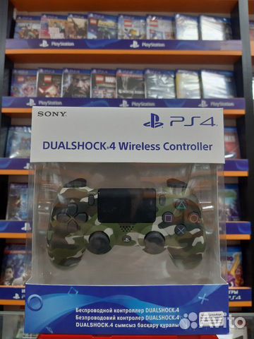 PS4 Геймпад,Джойстик DualShock (v2, Камуфляж) PS4 Геймпад,Джойстик DualShock (v2, Камуфляж)
