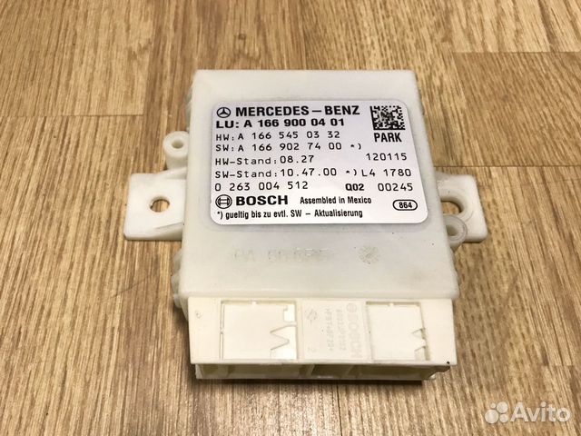 Блок управления парктрониками Mercedes W166