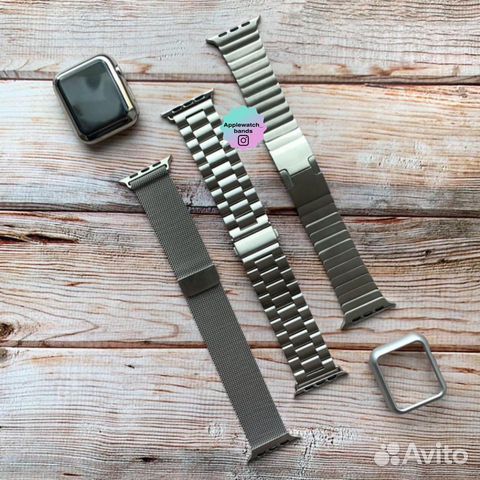 Ремешок для Apple Watch (мужской стальной) Ремешок для Apple Watch (мужской стальной)
