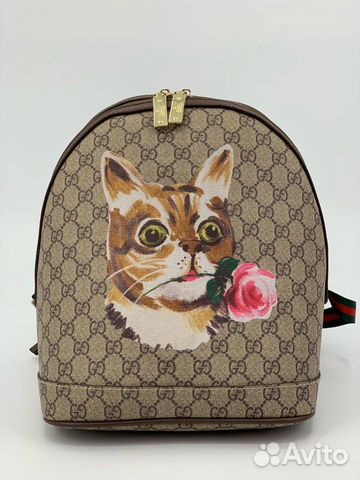 Новый женский рюкзак кожа канва 6 расцветок Gucci Новый женский рюкзак кожа канва 6 расцветок Gucci