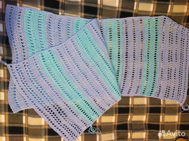 Шарф трансформер. Ручная работа