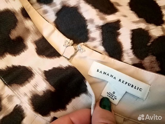 Юбка леопард Banana Republic Юбка леопард Banana Republic