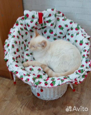 Домик / лежанки для кошек (ручная работа, лоза) купить на Зозу.ру - фотография № 2