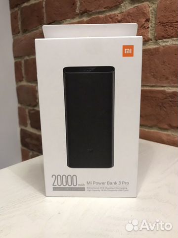 Xiaomi Mi Power Bank 3 Pro 20000mAh X22234 Новый Xiaomi Mi Power Bank 3 Pro 20000mAh X22234 Новый