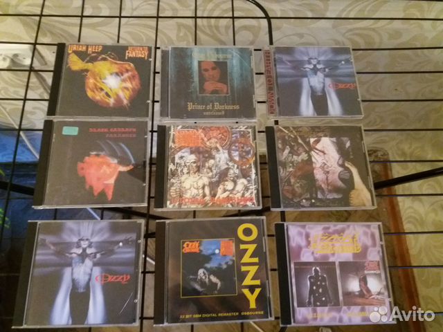 CD Диски Ozzy, Black Sabbath, Napalm Death,Uriah