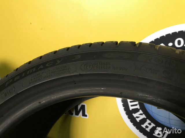 275 35 19 Michelin Primacy 3 ZP RunFlat (5.5 мм)