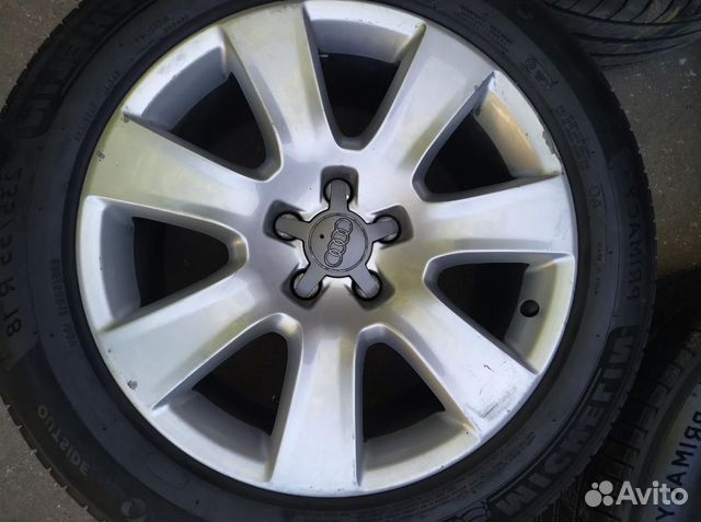 Диски бу оригинал R18 P на Audi A8