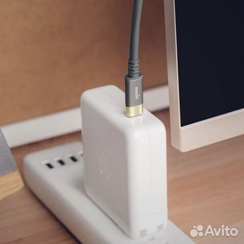 Кабель Moshi USB-C to USB-C 100Вт для монитора
