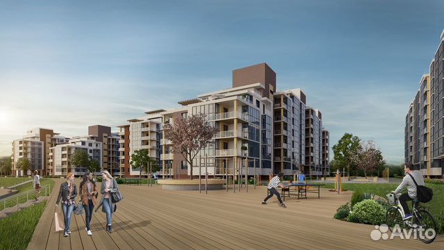 2-к квартира, 61.3 м², 1/7 эт.