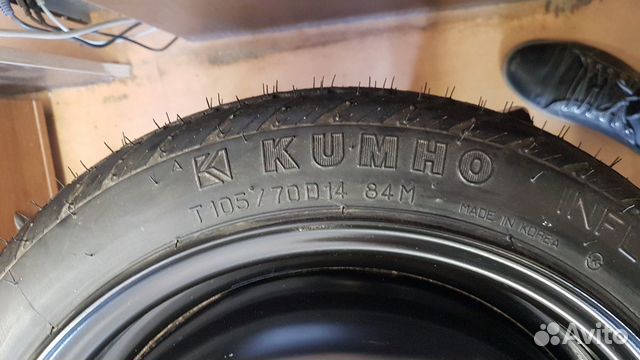 Докатка aveo kumho t105/70d14 4tx14 et49