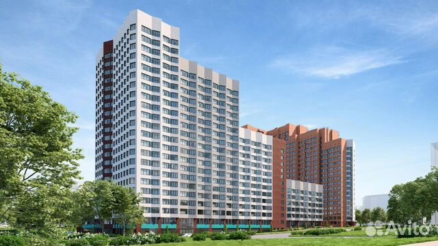 1-к квартира, 37.7 м², 2/6 эт. 1-к квартира, 37.7 м², 2/6 эт.