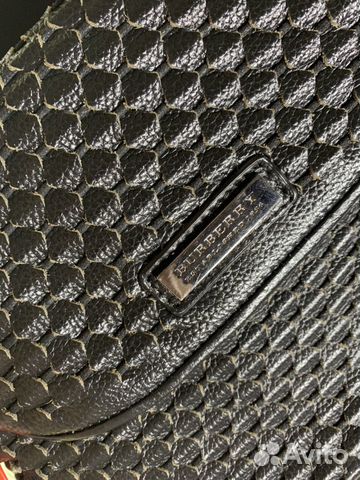 Сумка Burberry натуральная кожа Сумка Burberry натуральная кожа