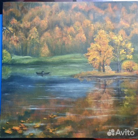 Картина маслом «Осень» Картина маслом «Осень»