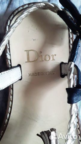 Босоножки Dior оригинал Босоножки Dior оригинал
