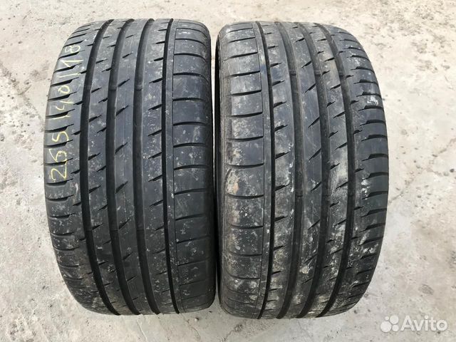 265 40 18 Continental Sport Contact 3, DOT B6 265 40 18 Continental Sport Contact 3, DOT B6