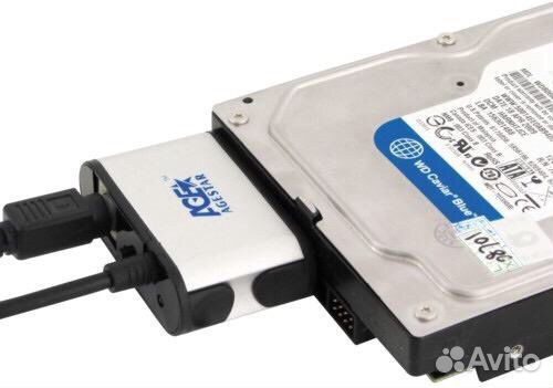 Переходник SATA 2.5/3.5 USB + Блок Питания