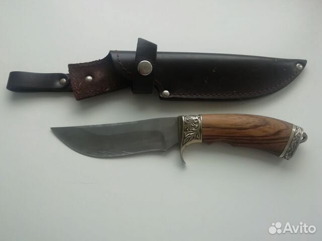 Охотничий нож сталь булат