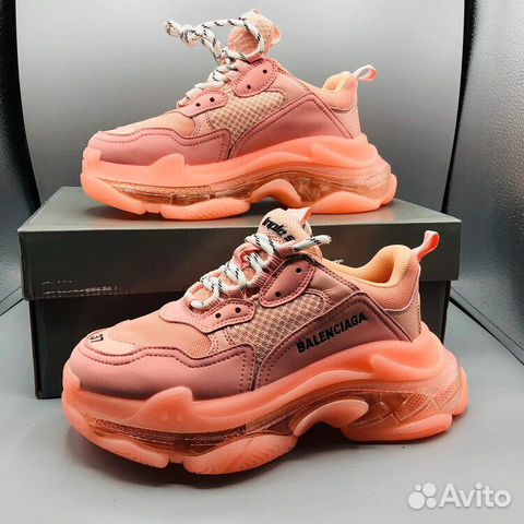 Кроссовки Balenciaga Triple s Pink