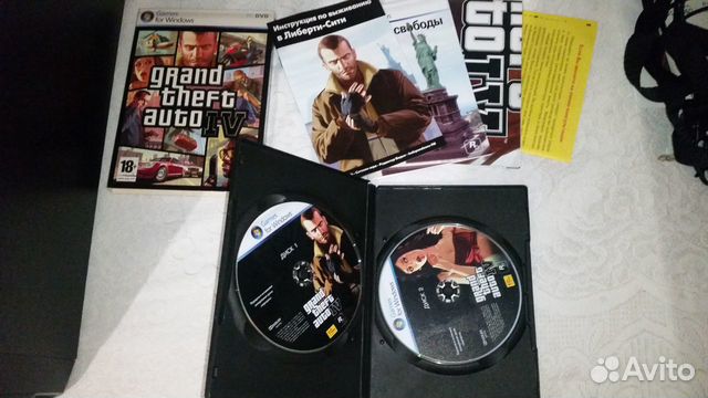 Лицензионный комплект от 1C GTA 4 на PC Лицензионный комплект от 1C GTA 4 на PC