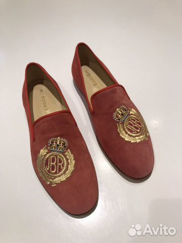 Слипоны JeanBaptisteRautureau 42-43, new, красные