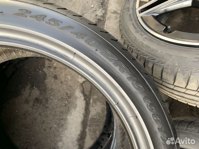 Шины лето 245 40 R19 Pirelli PZero