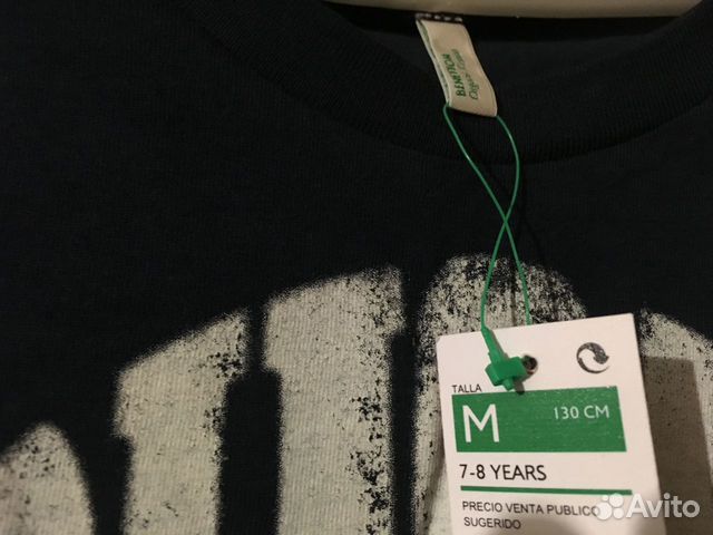 Benetton футболка, новая, 7-8 лет Benetton футболка, новая, 7-8 лет