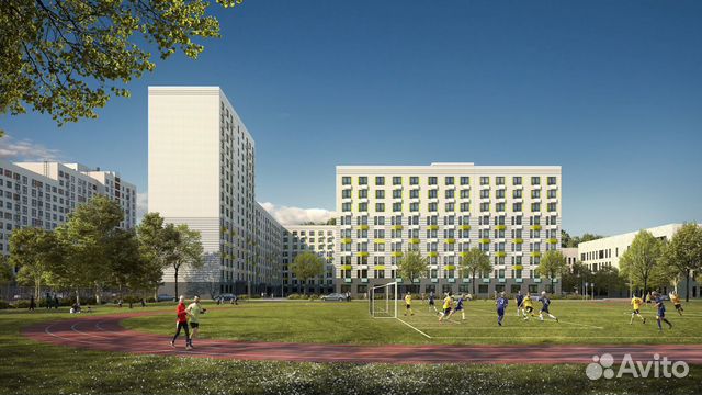 2-к квартира, 54.9 м², 15/25 эт.